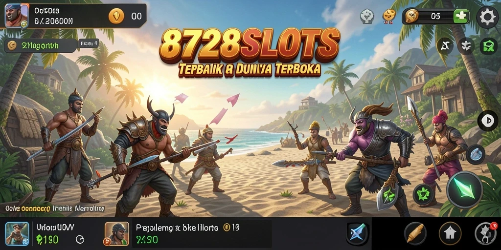 Tampilan menarik gameplay dalam dunia terbuka 8728SLOTS.