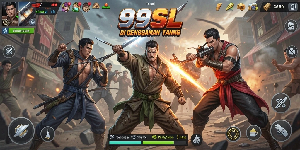 Screenshot gameplay <strong>99SL</strong> yang menunjukkan momen pertarungan seru.