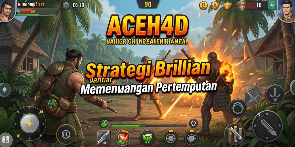 Tampilan menarik gameplay di ACEH4D dengan aksi strategi yang mendebarkan.