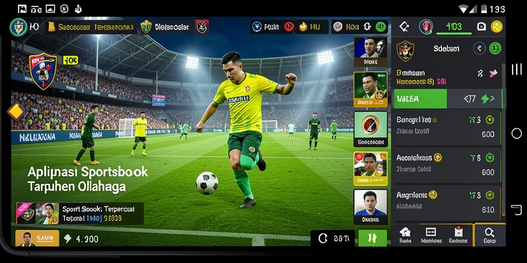 Tampilan gameplay taruhan olahraga yang menarik di H03.