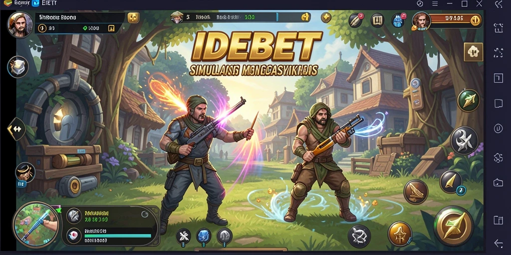 Tampilan menarik dari gameplay IDEBET yang memungkinkan simulasi menyenangkan.