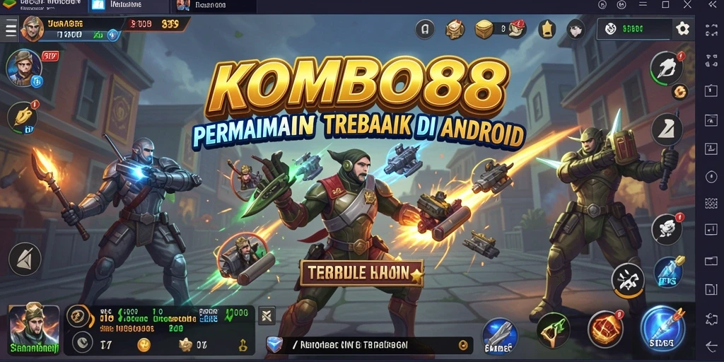 Tampilan menarik dari gameplay KOMBO88 yang mendebarkan.