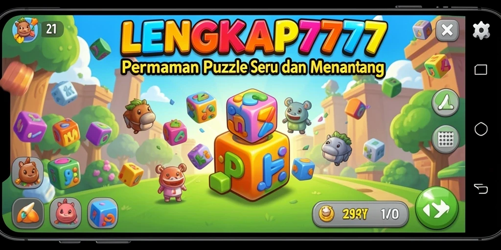Tampilan gameplay yang menarik dan menantang di LENGKAP777.