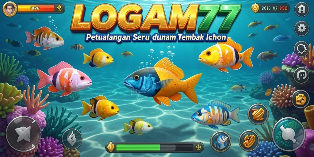 Tangkapan ikan yang menarik dan seru dalam LOGAM777.