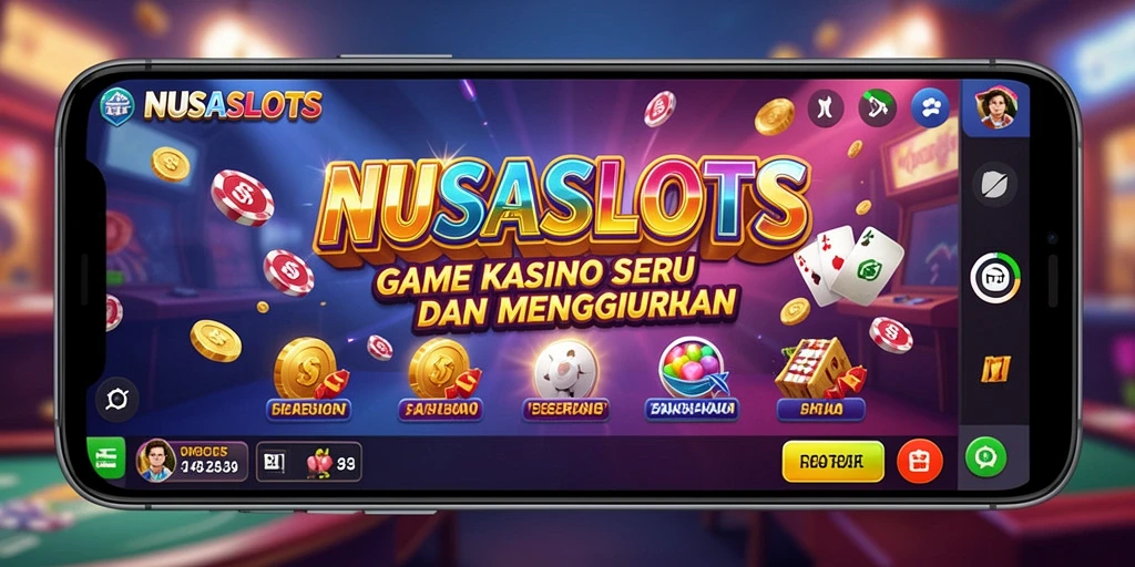 Tangkapan layar gameplay NUSASLOTS yang menampilkan pengalaman Kasino yang mengesankan.