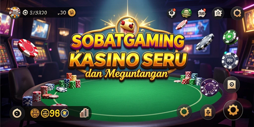 Tangkapan layar gameplay SOBATGAMING yang penuh aksi di dunia Kasino.