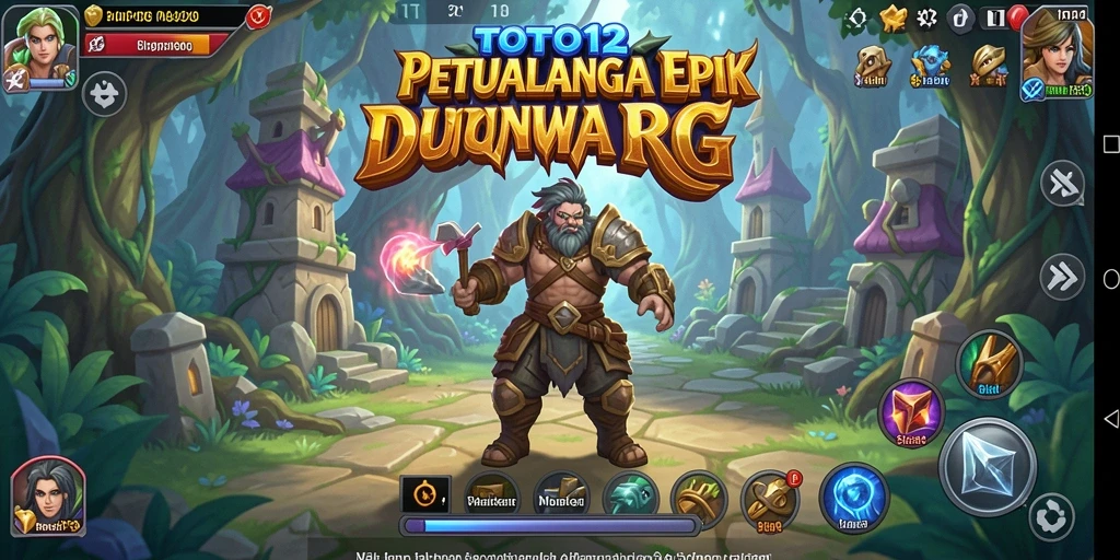 Gameplay menakjubkan dalam petualangan RPG TOTO12.