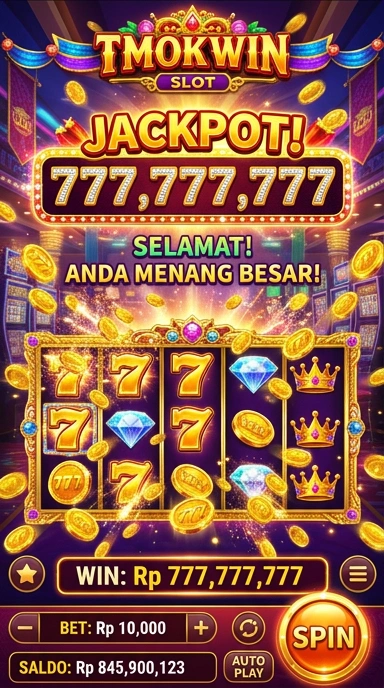 Tampilan utama aplikasi tmokwin yang ramah pengguna.